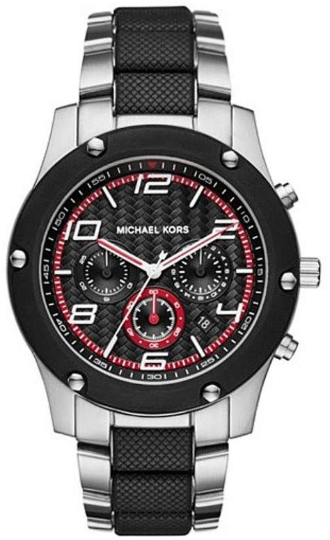 Michael Kors Caine Chronograph Black Dial Men's Watch MK8474